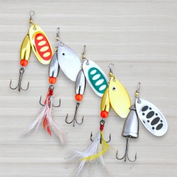 Набір блешень обертових Weida, 5шт/уп, 9,0г